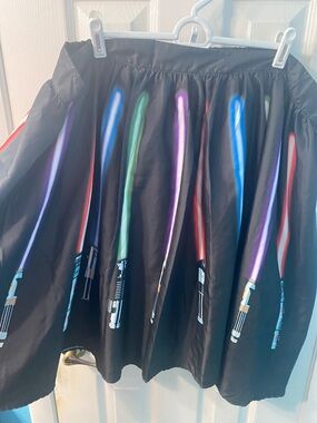 Her Universe Black Star Wars Lightsaber Skirt